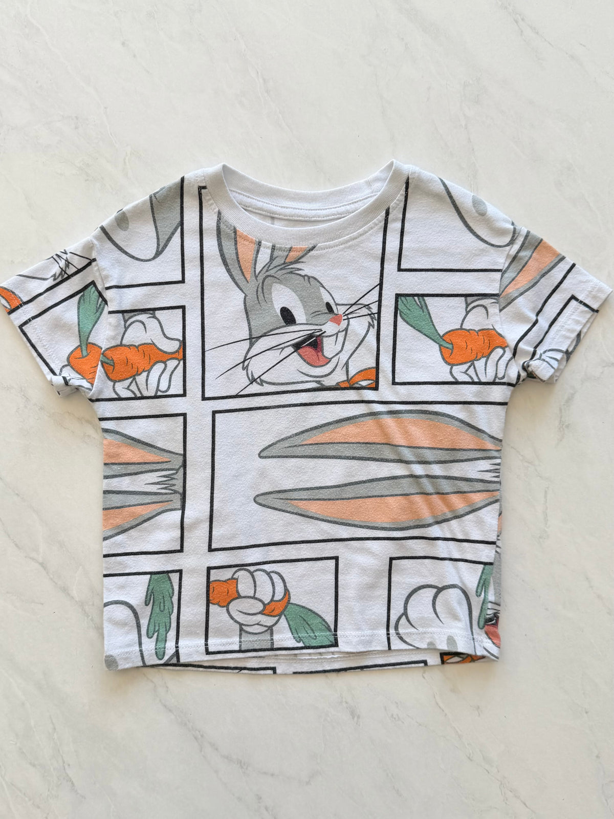 T-shirt - Looney Tunes - 4T (légèrement mousseux)