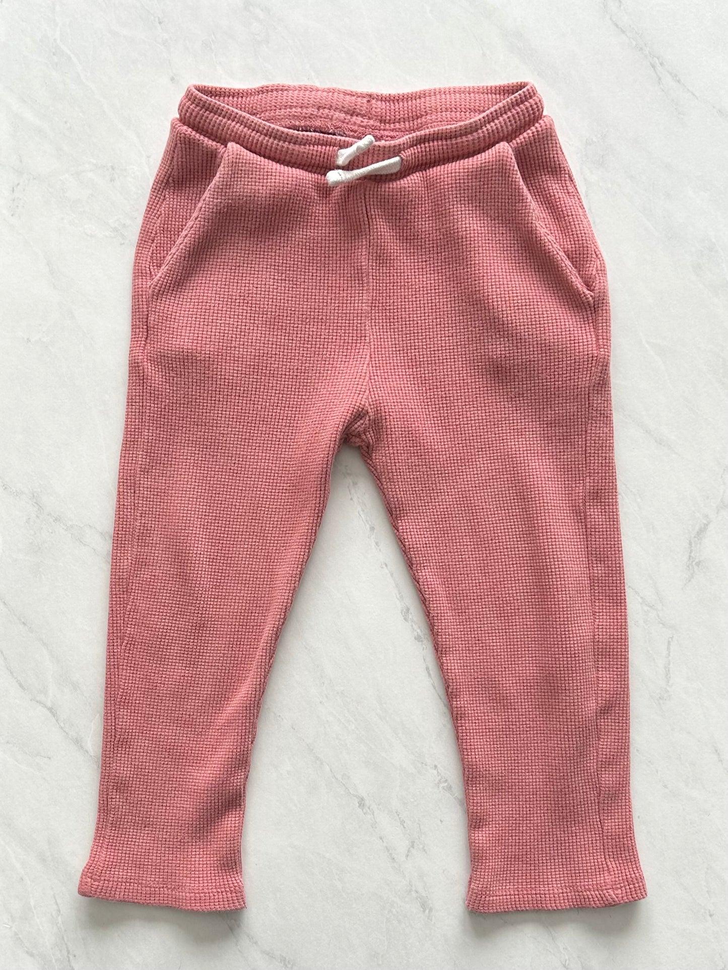 Pantalon en tissus gaufré - Zara - 3-4 ans