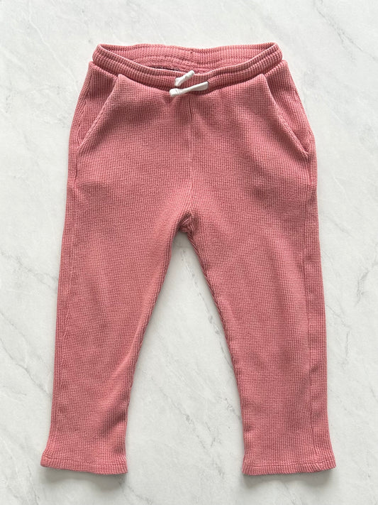 Pantalon en tissus gaufré - Zara - 3-4 ans