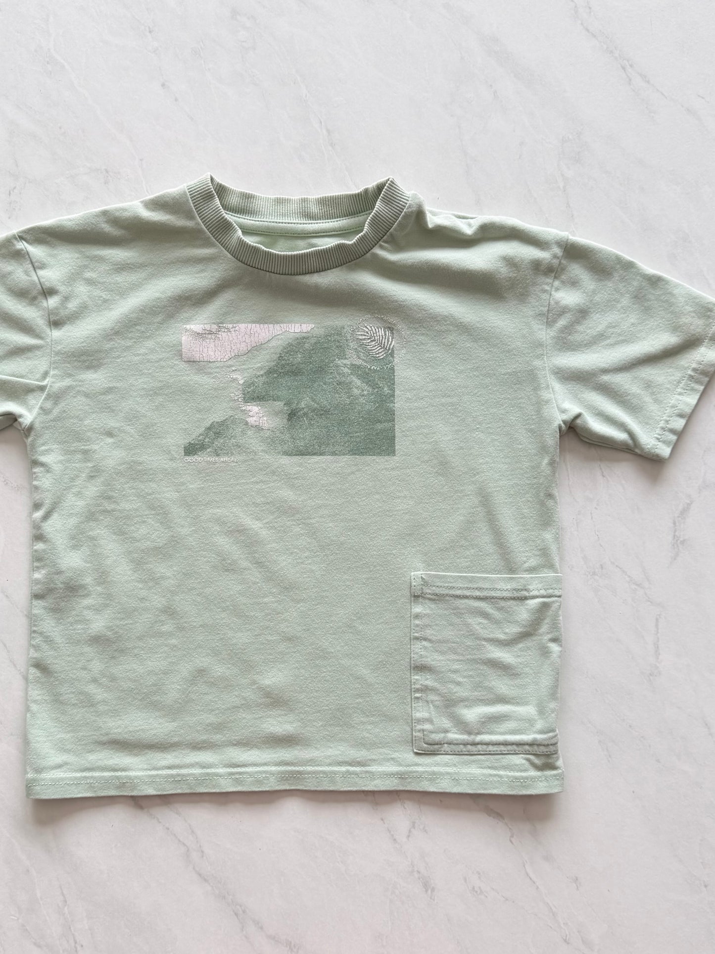 T-shirt - Blumind - 4 ans (dessin craqué)