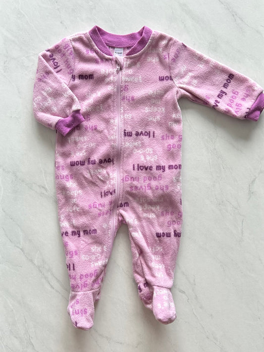 Pyjama à pattes en polar - PL Baby - 3 mois