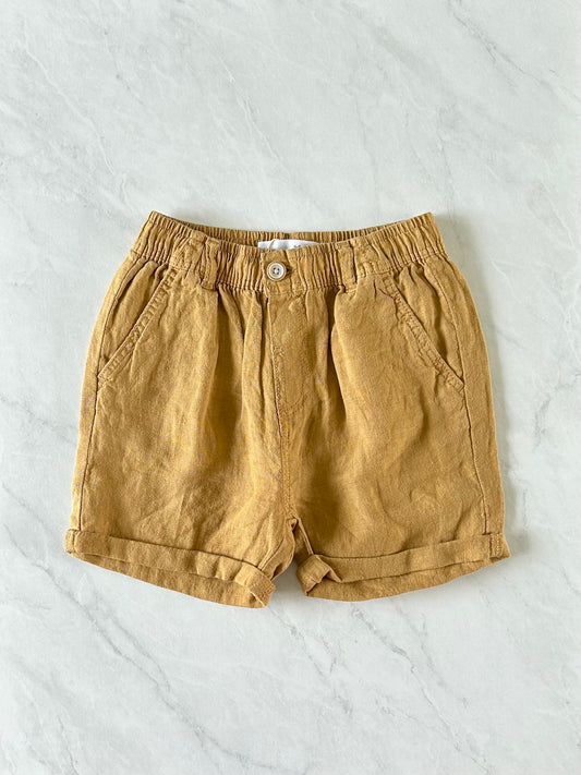 NEUF Short en lin - Zara - 4-5 ans