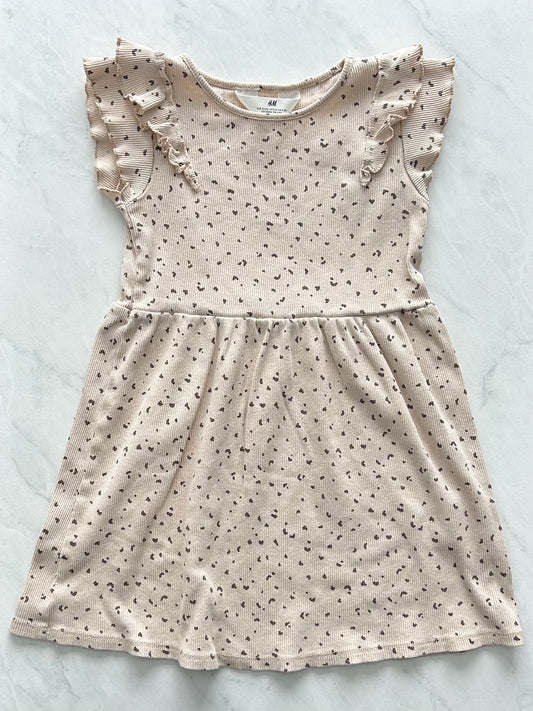 Robe côtelé - H&M - 4-6 ans