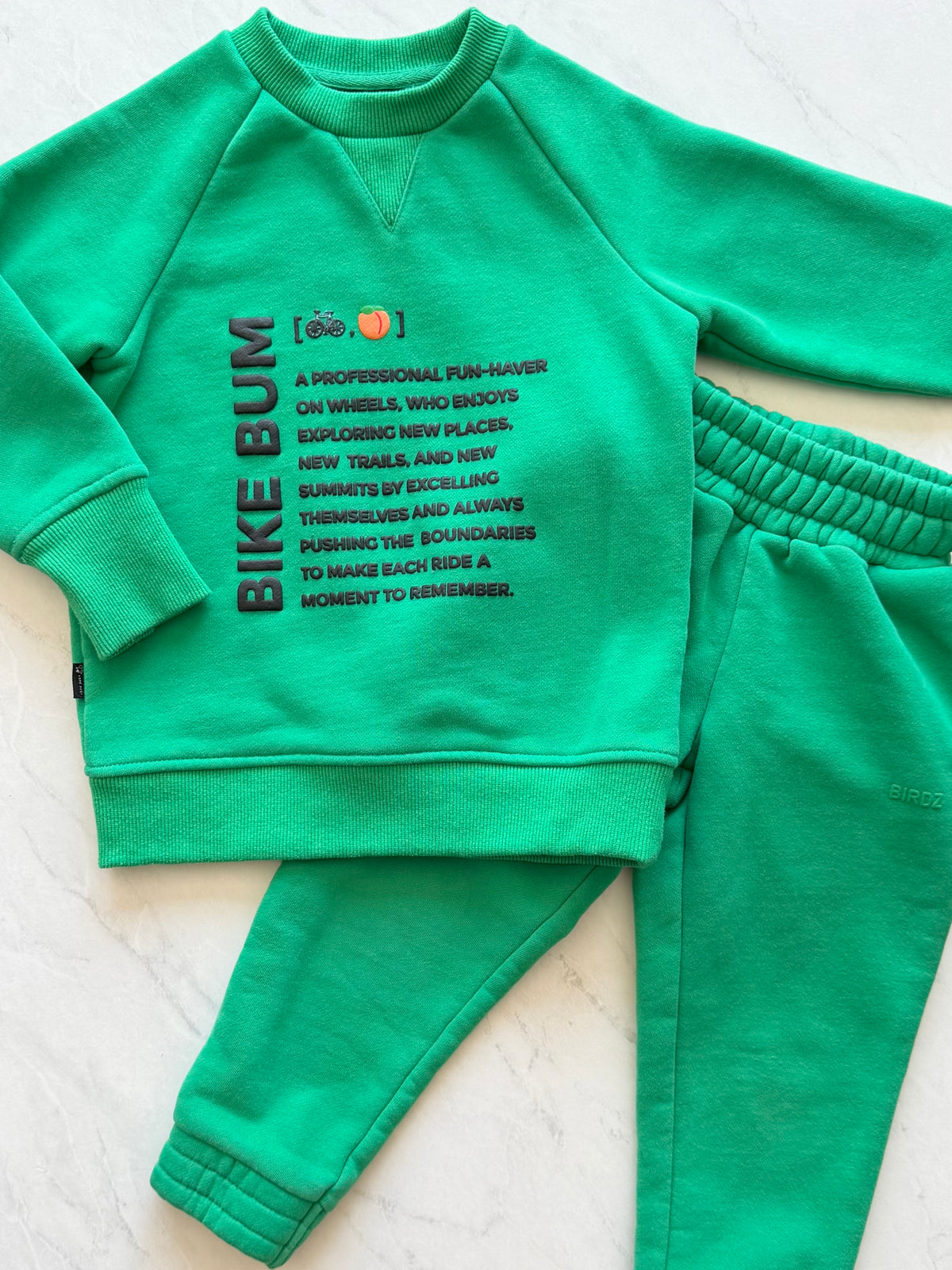 Ensemble en coton ouaté - Birdz - Haut 3 ans bas 2 ans