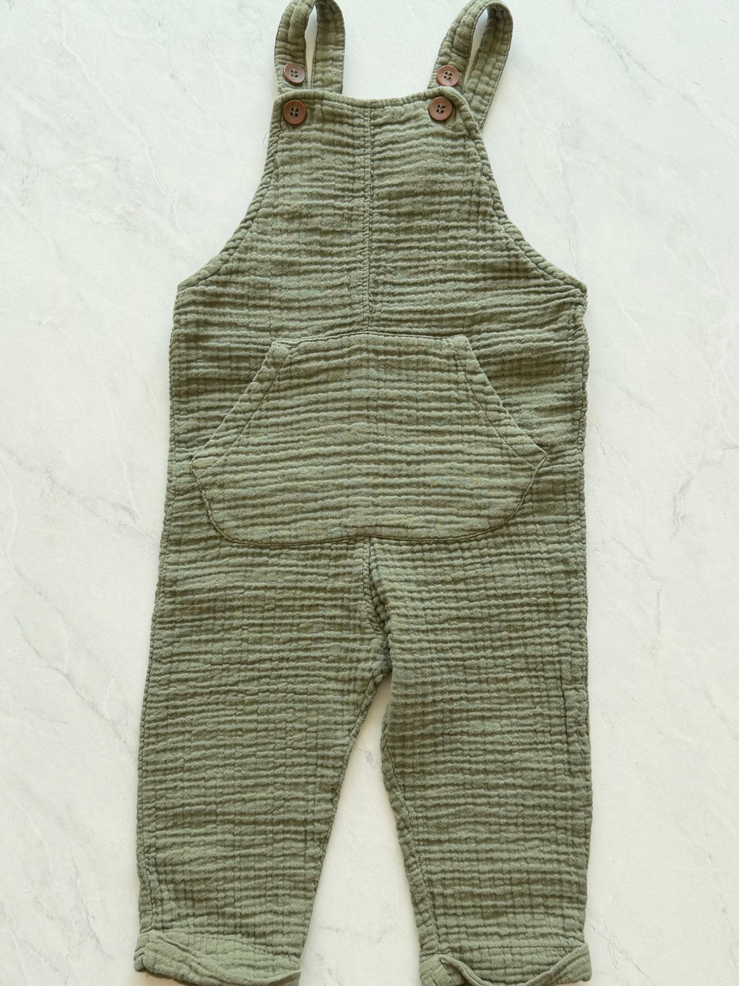Salopette en coton mousseline - Zara - 18-24 mois