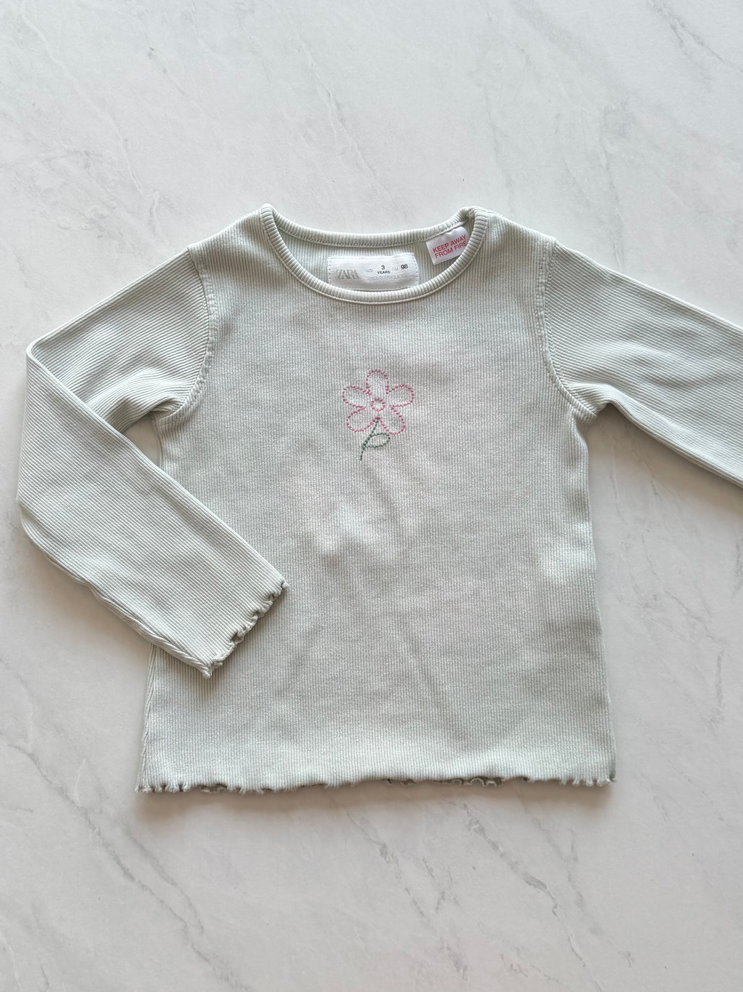 *Imparfait* Chandail côtelé - Zara - 3 ans
