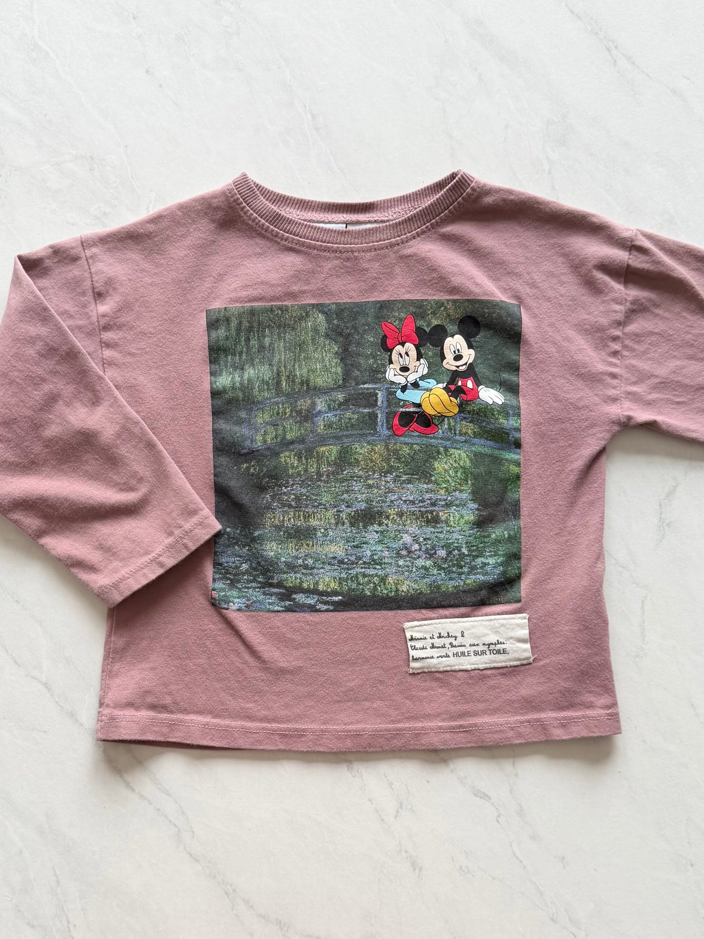 Chandail manches longues - Zara X Disney - 4 ans