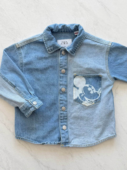 Veste en jeans - Zara X Disney - 3 ans