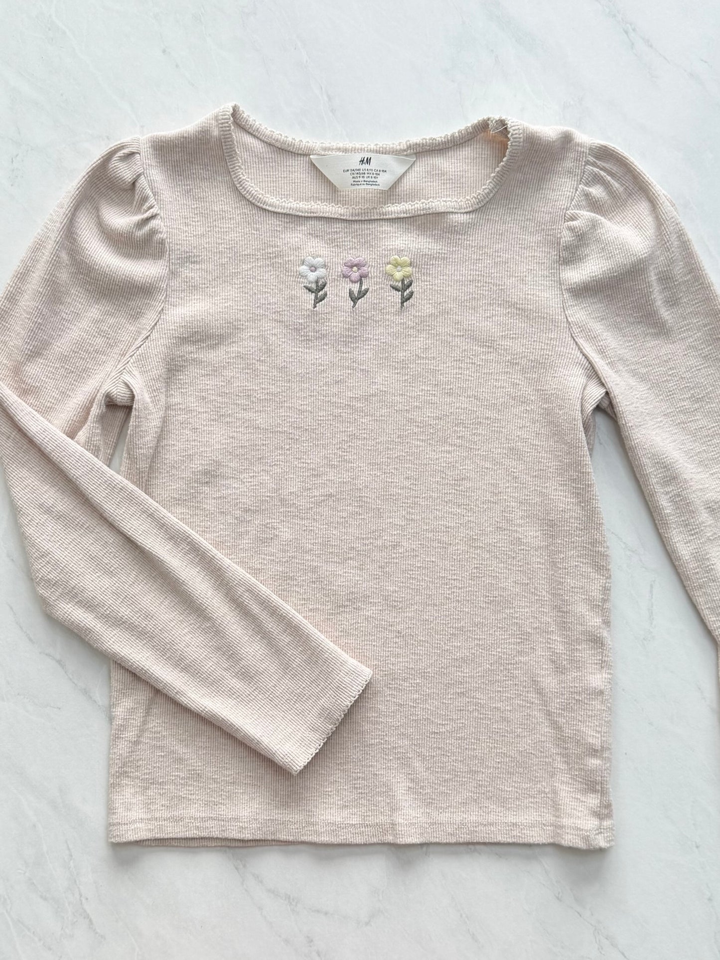 Chandail côtelé - H&M - 8-10 ans