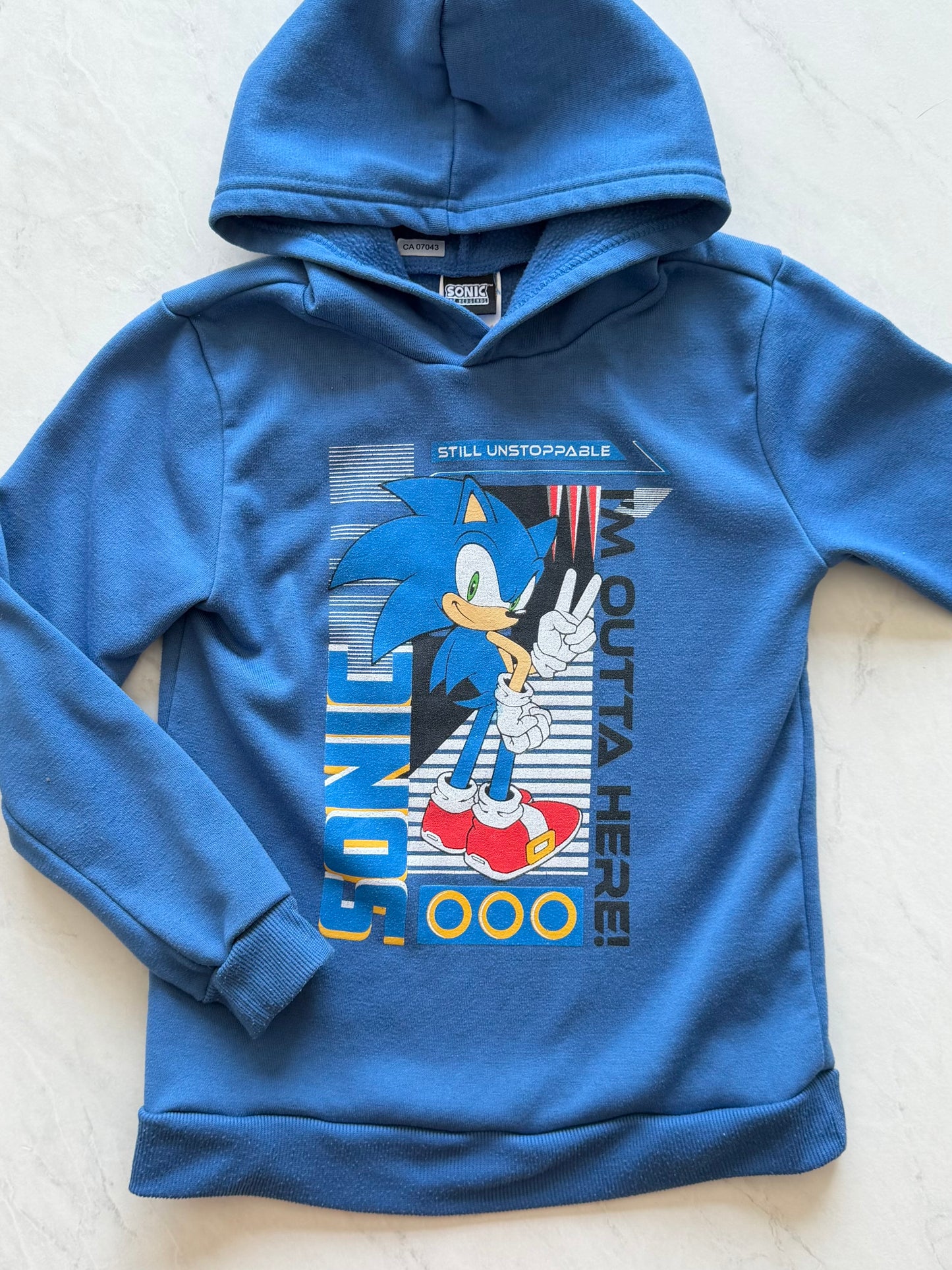 Coton ouaté - Sonic - 7 ans