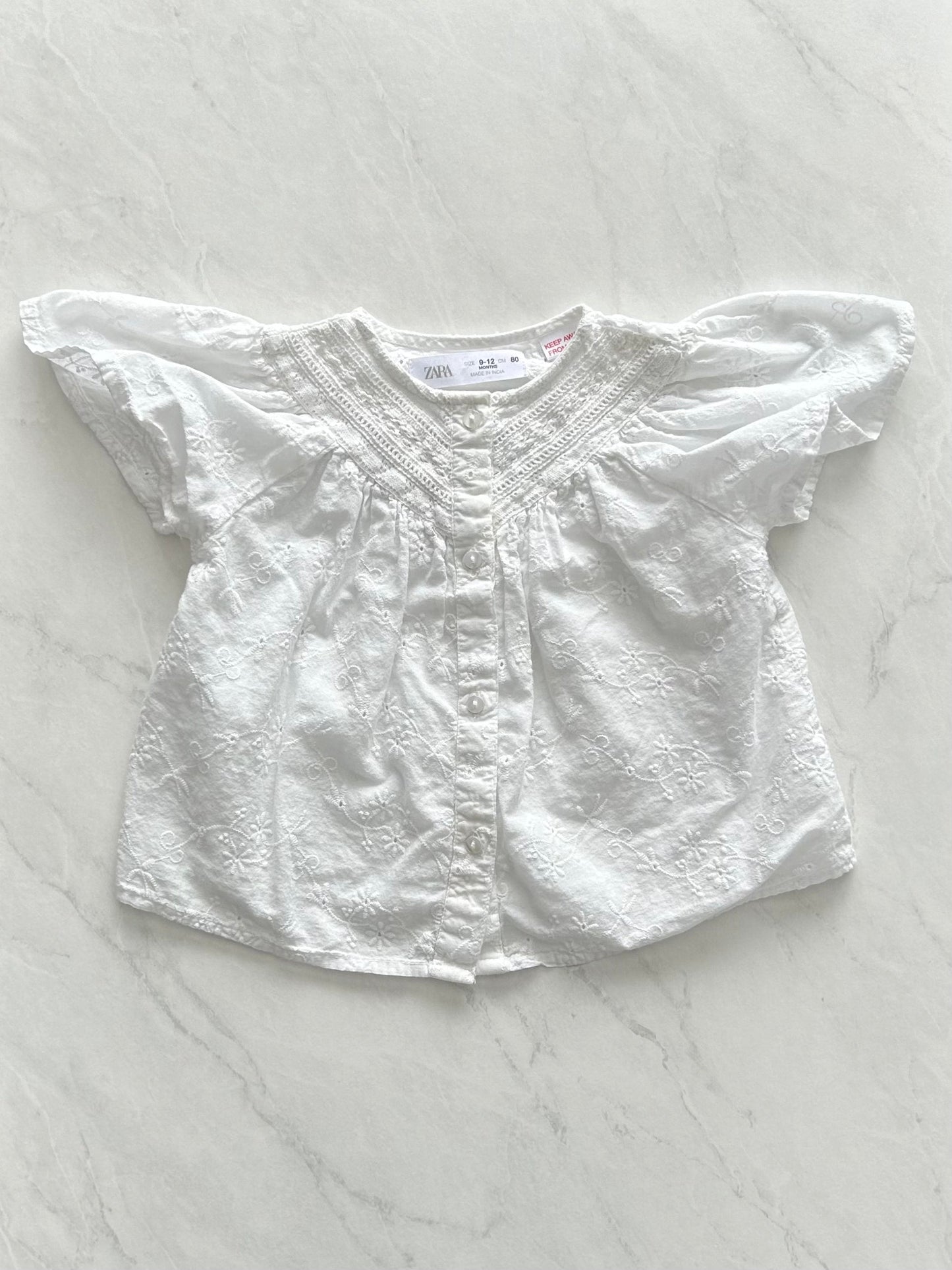 *Imperfect* Blouse - Zara - 9-12 months