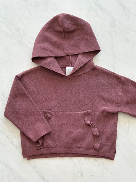 Pull à capuchon - Zara - 9-12 mois