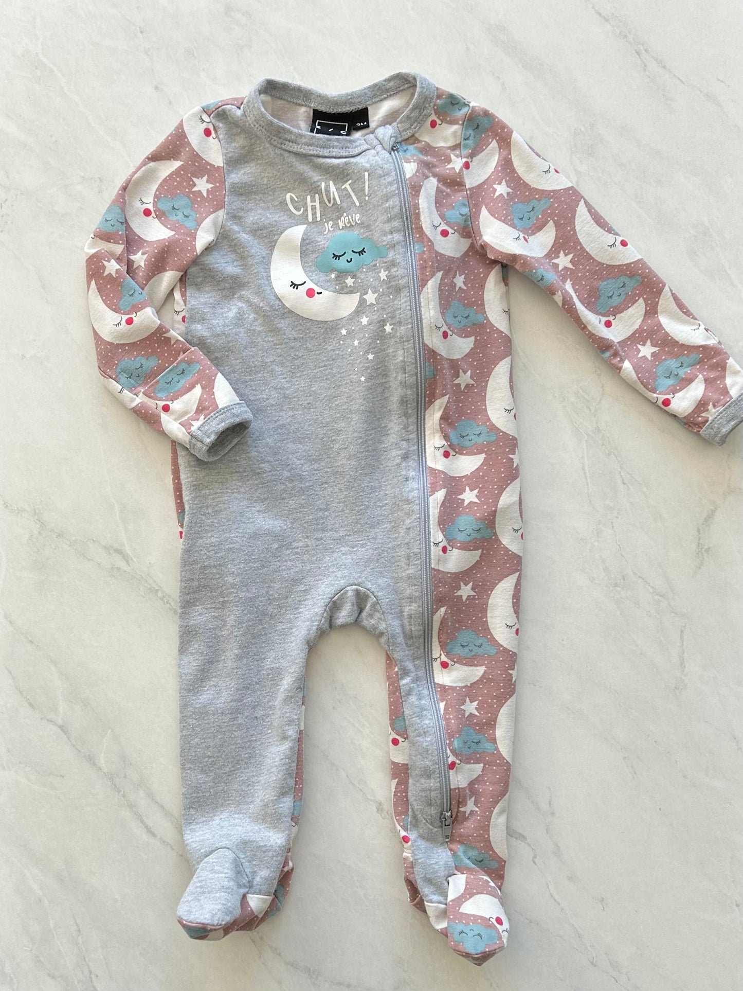 Pyjama à pattes - Z/C - 3 mois