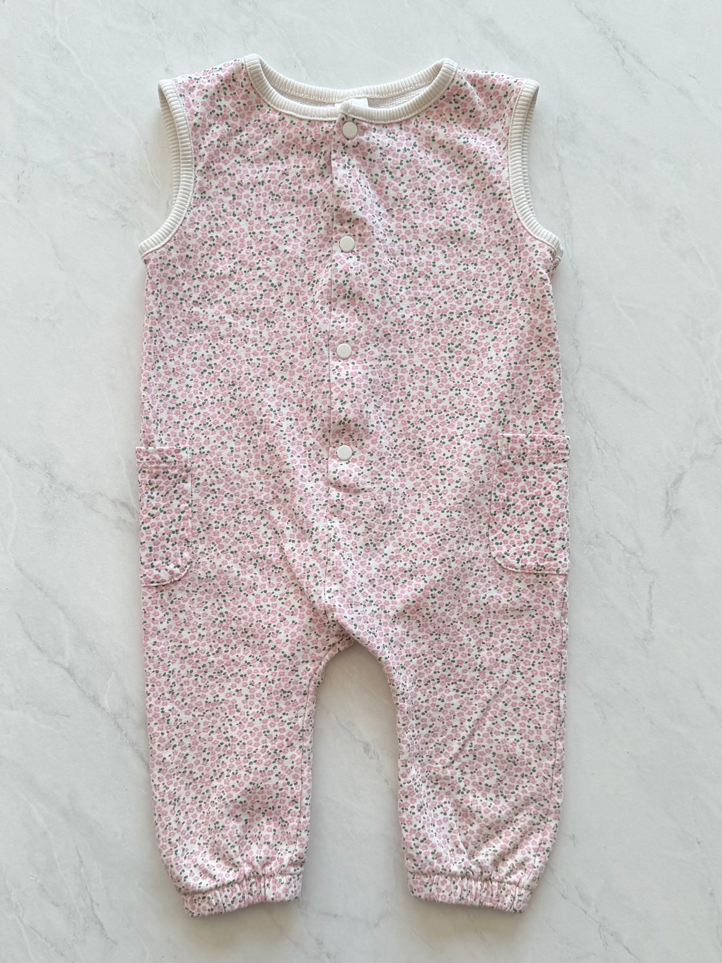 Combinaison une pièce en coton ouaté - H&M - 9-12 mois