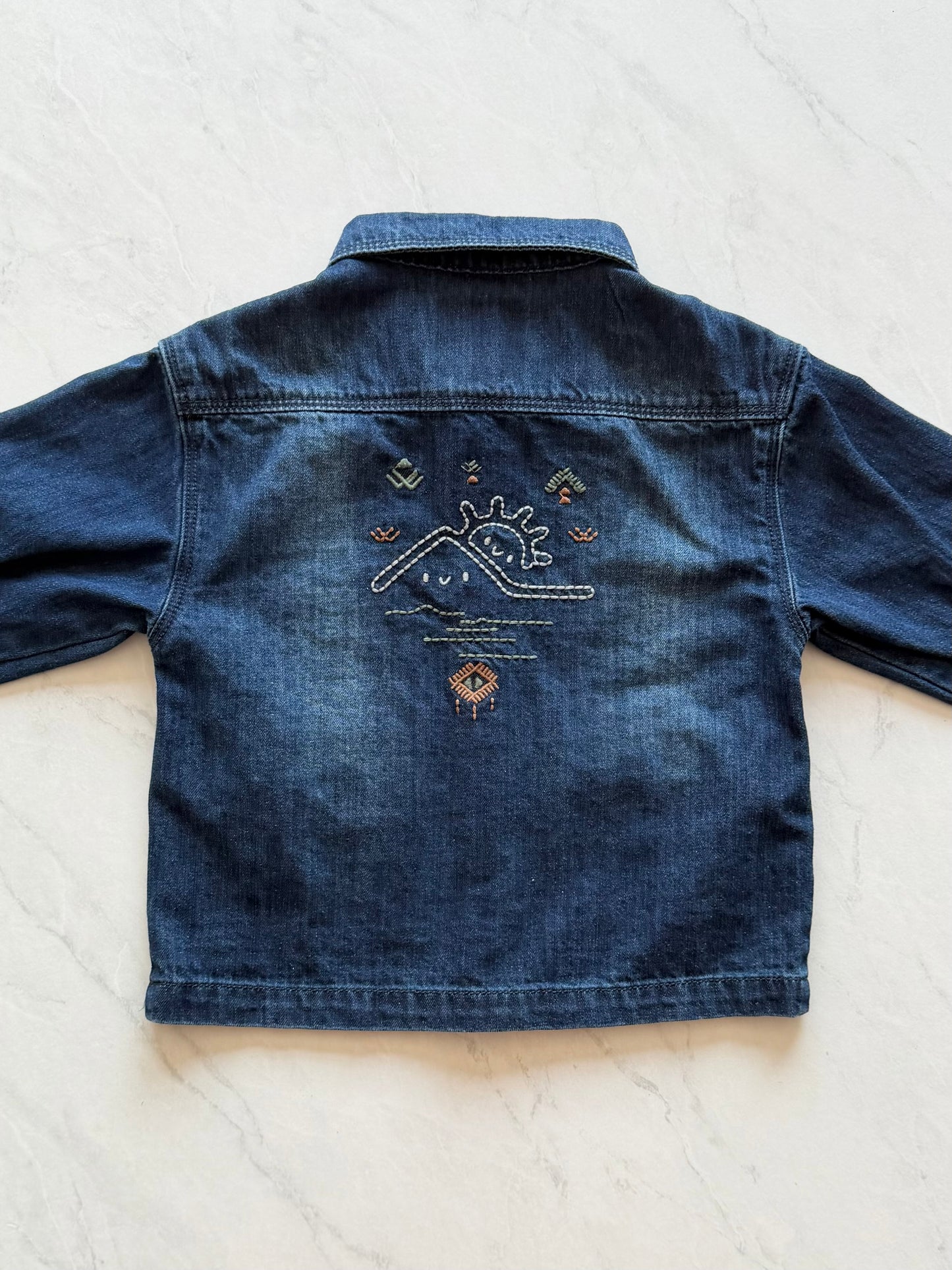 Veste en jeans - Souris mini - 12-18 mois