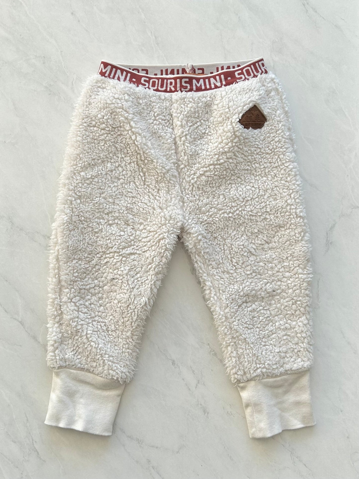 Pantalon en sherpa - Souris mini - 18-24 mois