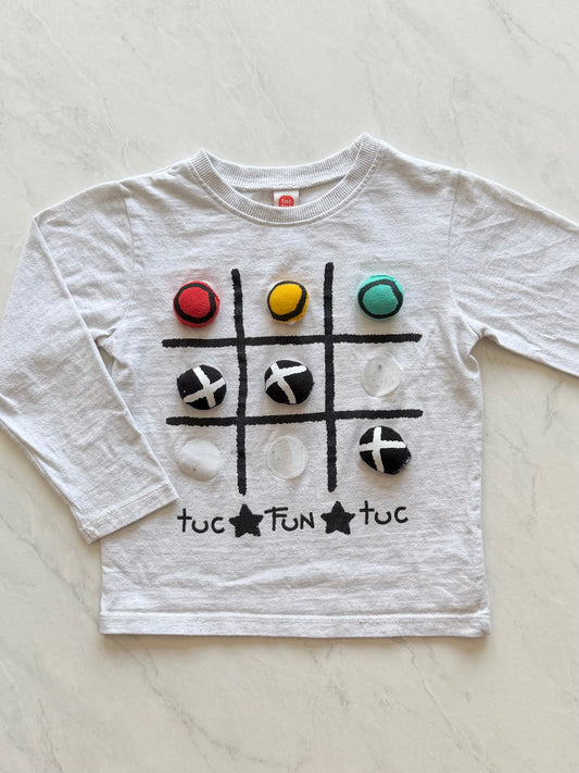 Chandail tic tac to velcros - Tuc Tuc - 3 ans