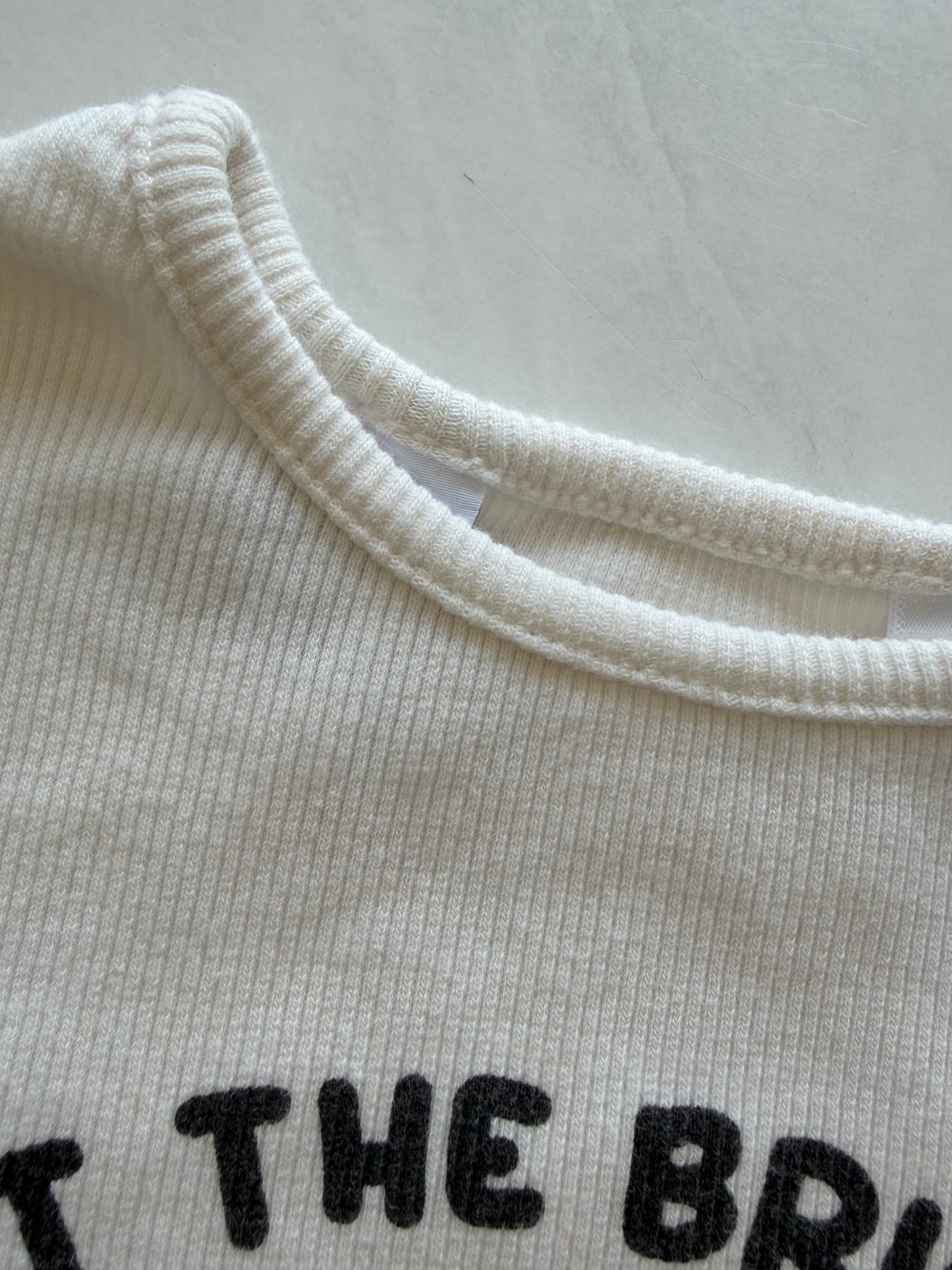 *Imparfait* T-shirt côtelé - Zara - 3 ans