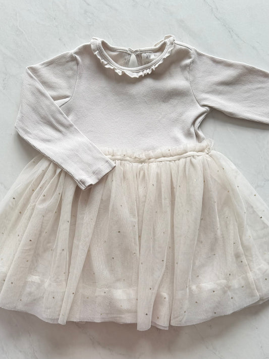 *Imparfait* Robe manches longues - H&M - 18-24 mois