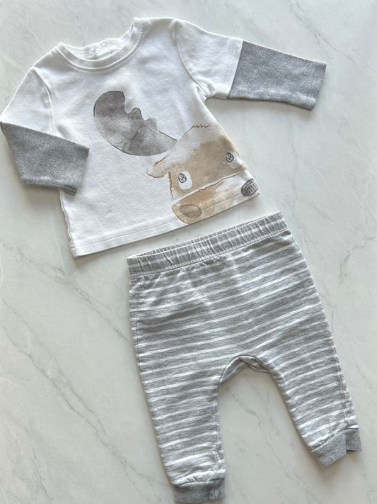 Ensemble 2 pièces - Canadiana - 6-9 mois