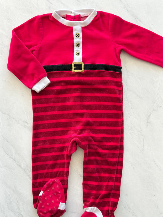 Pyjama à pattes en velours - 18 mois