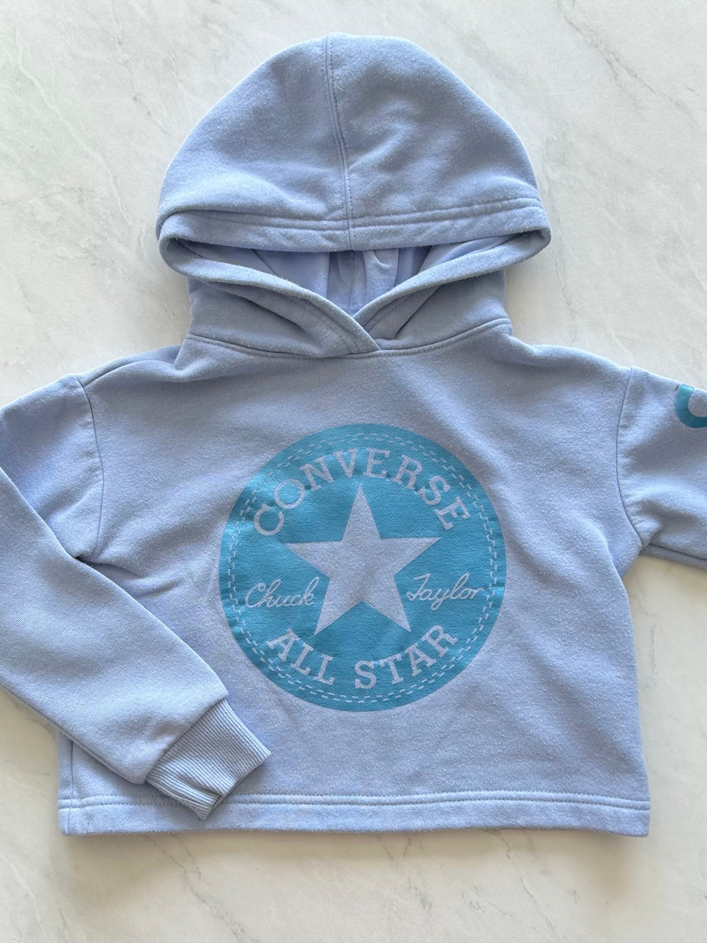 *Imparfait* Coton ouaté crop - Converse - 4 ans