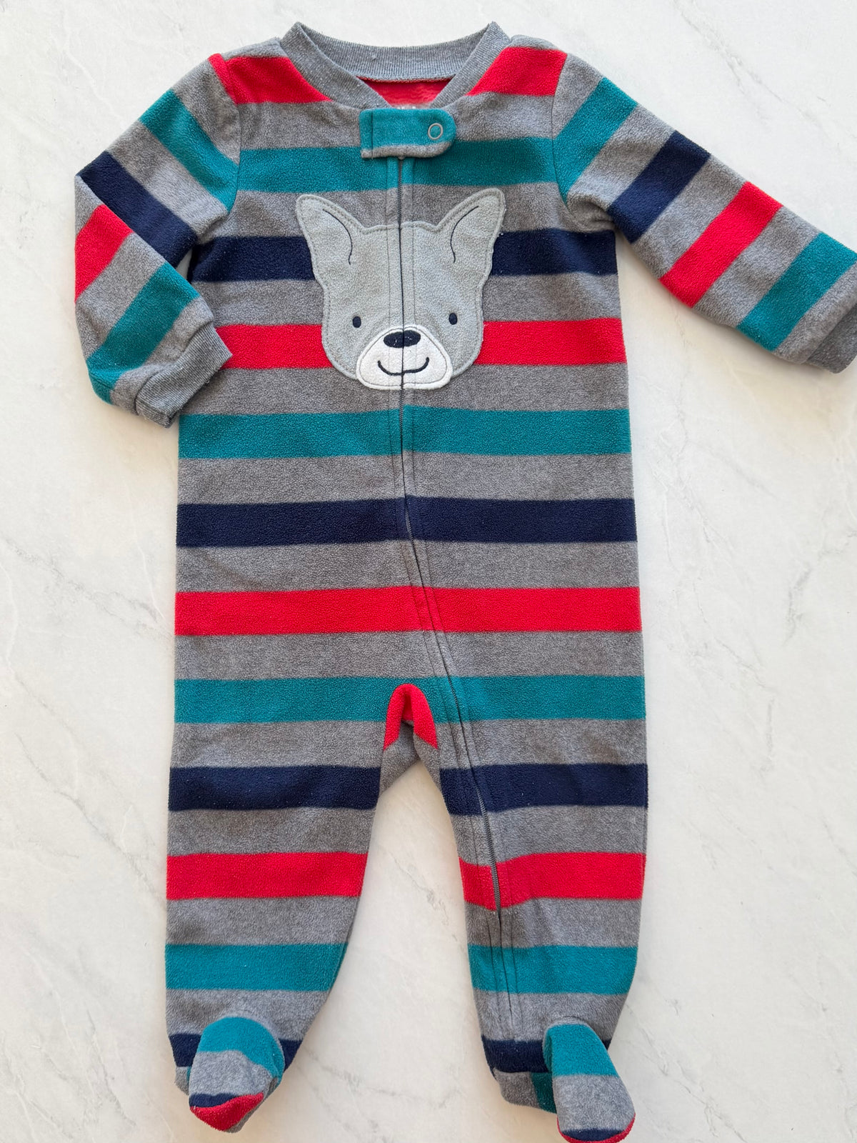 Pyjama à pattes en polar - Carters - 6-9 mois