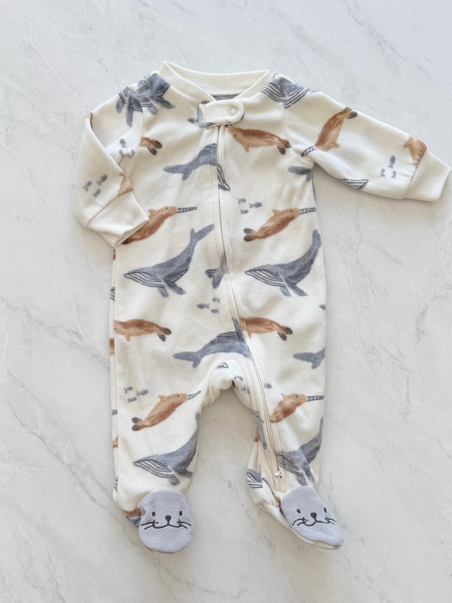 Pyjama à pattes en polar - Child of mine - 0-3 mois