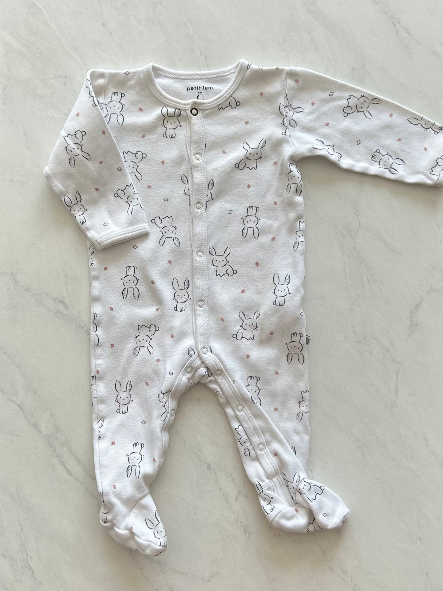 *Imparfait* Pyjama à pattes - Petit Lem - 6 mois