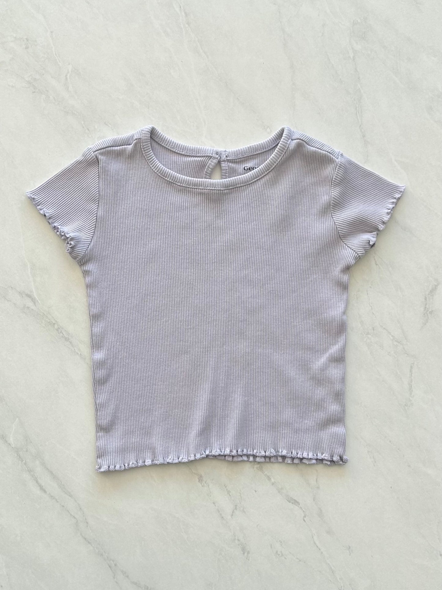 *Imparfait* T-shirt côtelé - George - 3T (fait petit)