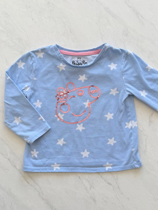 *Imparfait* Chandail manches longues - Peppa Pig - 4T