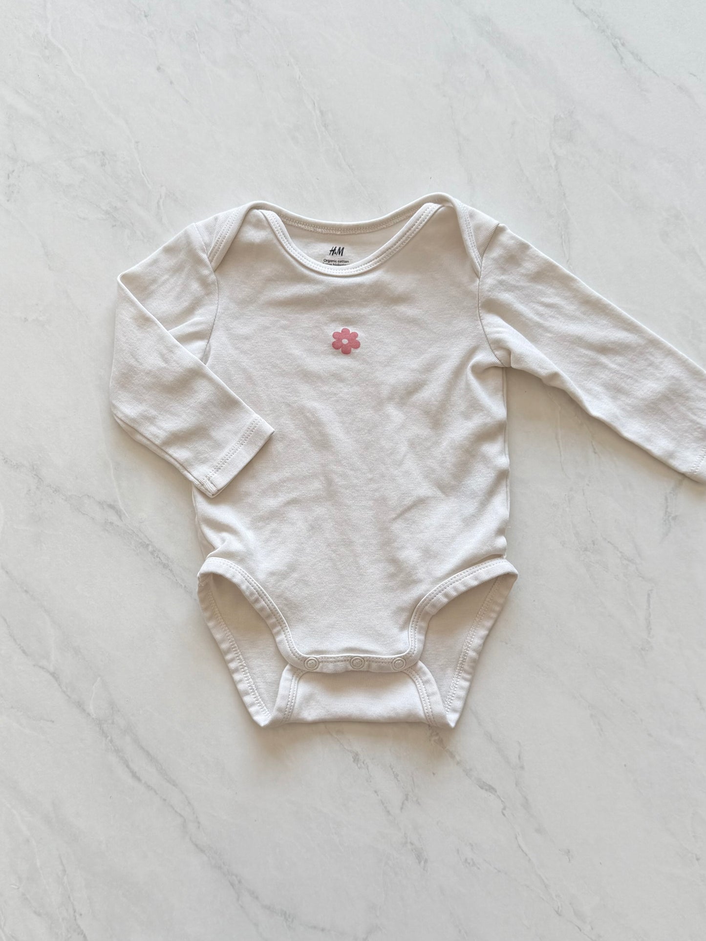 Cache couche manches longues - H&M - 4-6 mois