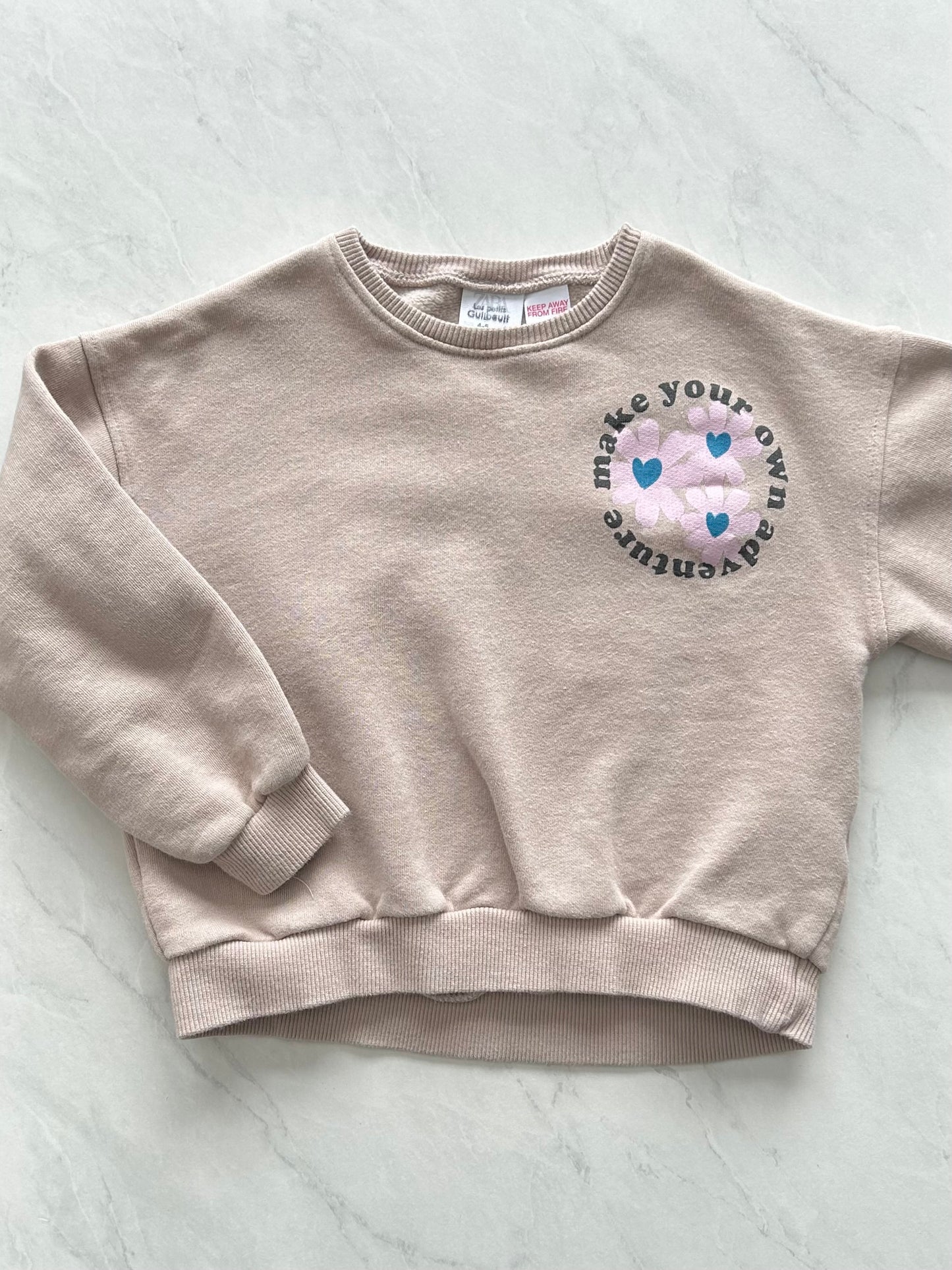 Crewneck - Zara - 4-5 ans