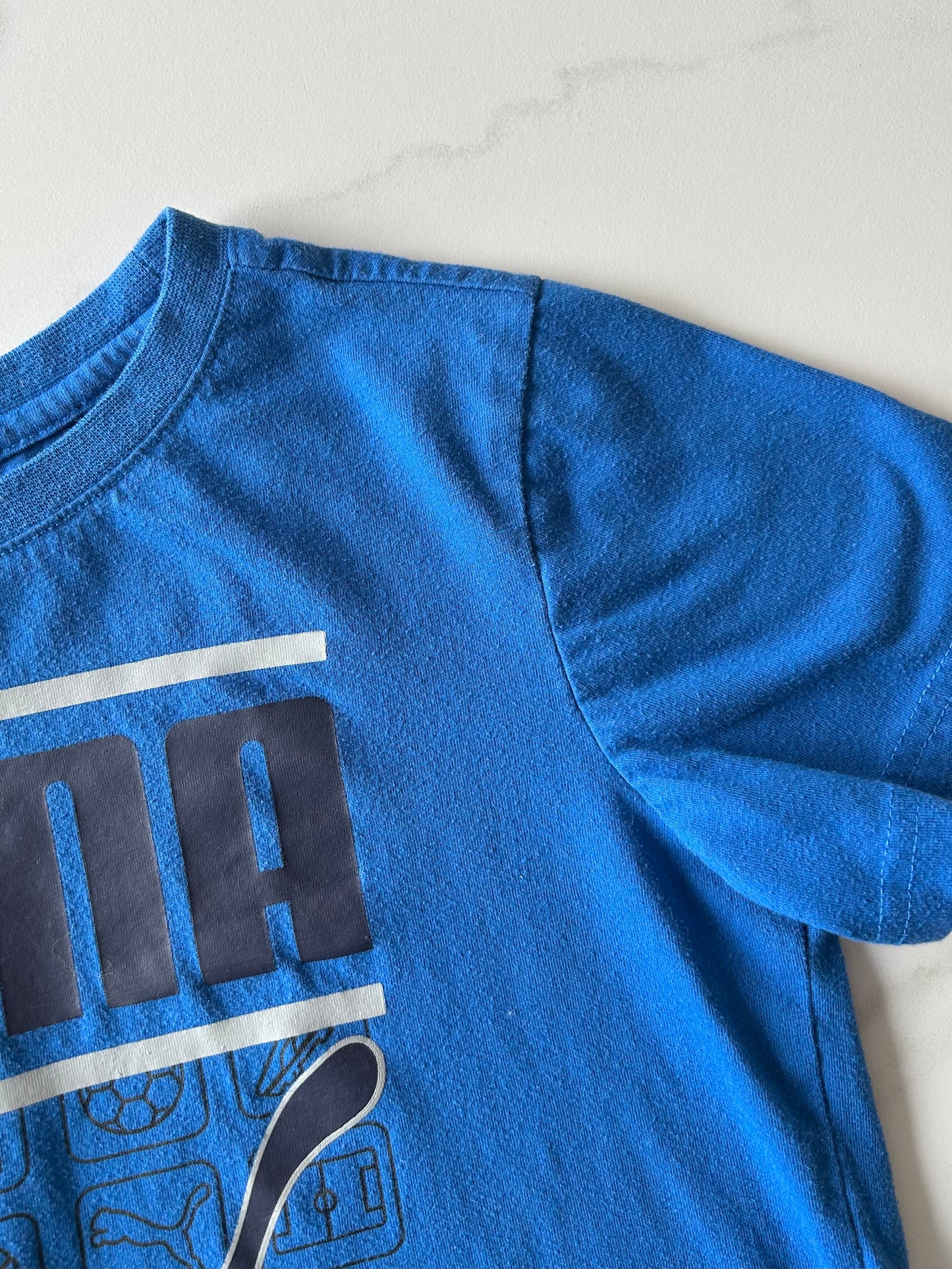 T-shirt - Puma - 7-8 ans (légèrement mousseux)