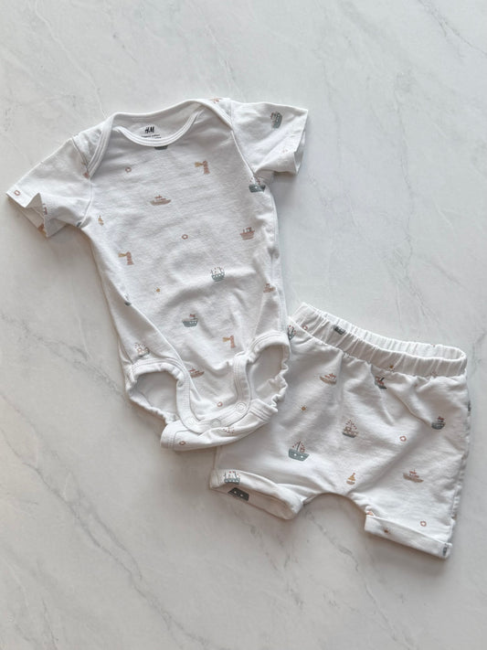 Ensemble 2 pièces - H&M - 1-2 mois