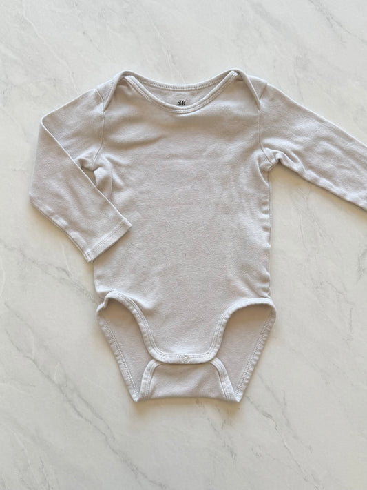 *Imparfait* Cache couche manches longues - H&M - 9-12 mois