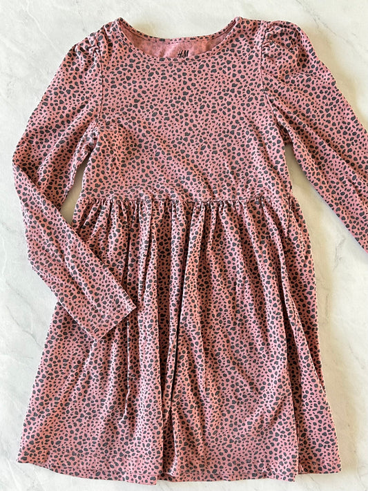 Robe manches longues - H&M - 6-8 ans