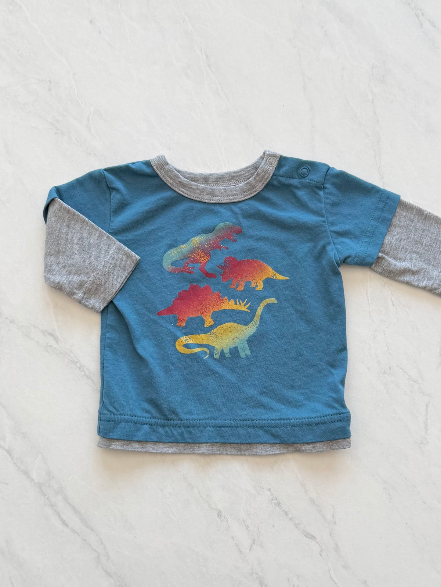 Chandail manches longues - George - 0-3 mois