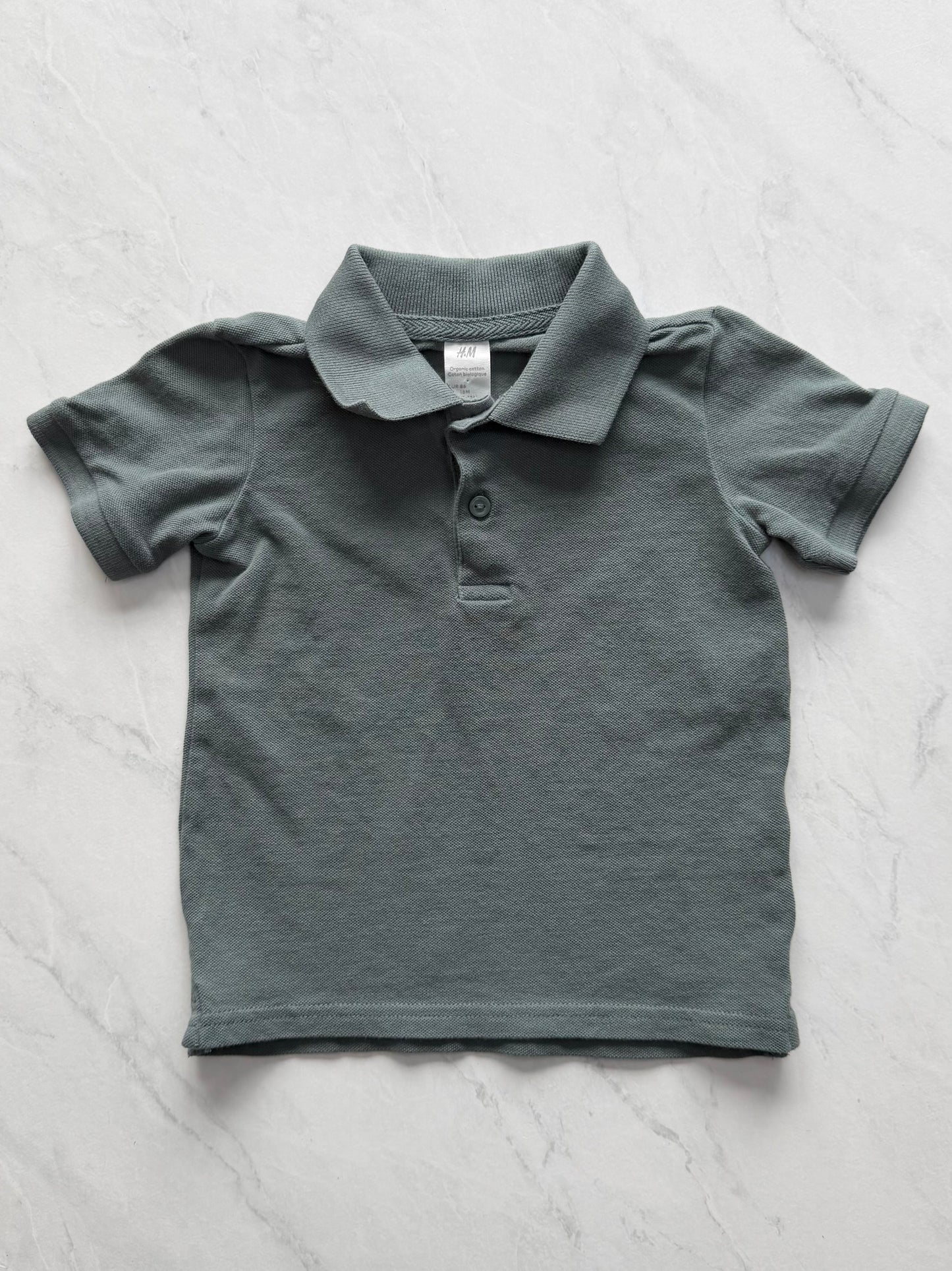 T-shirt polo - H&M - 12-18 mois