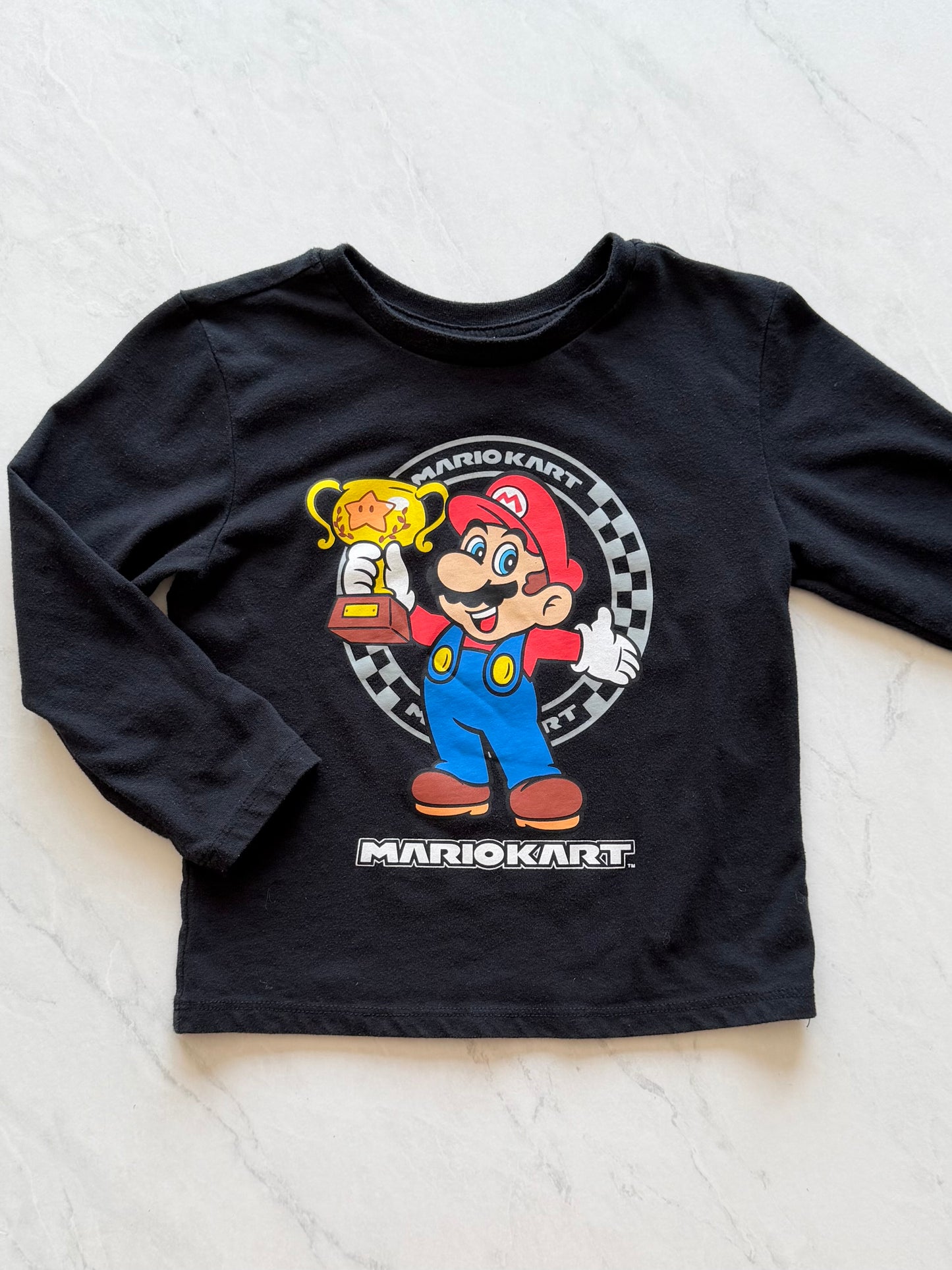 Chandail manches longues - Mario kart - 4T