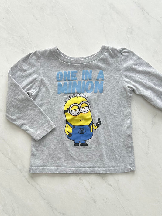 Chandail manches longues - Minions - 3 ans