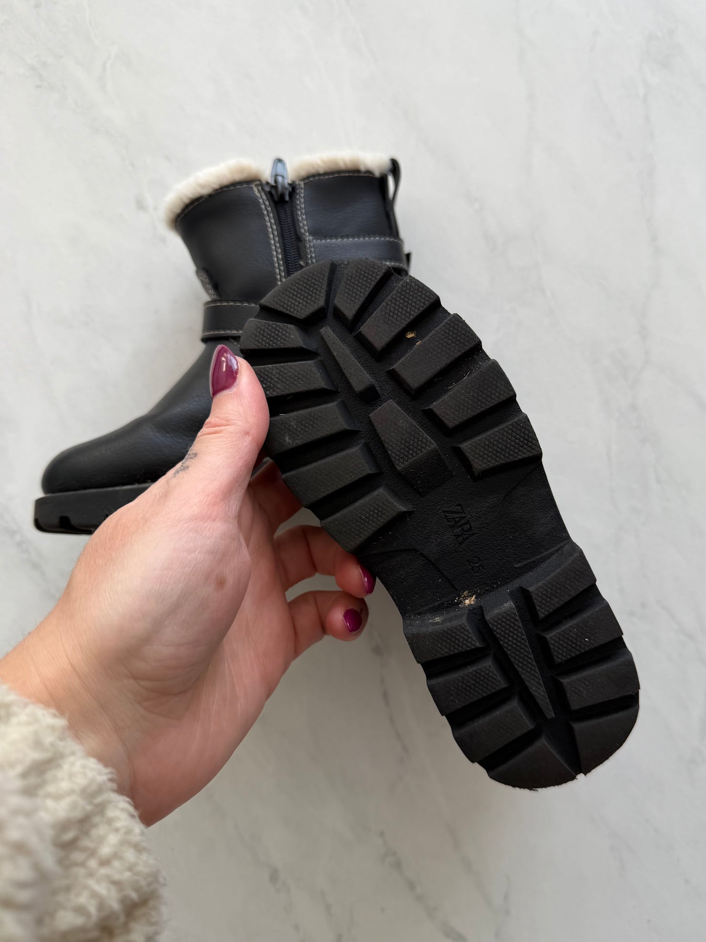 Bottines mi saison - Zara - 25 (US 8-9)