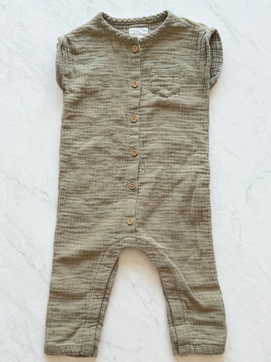 *Imparfait* Combinaison une pièce en coton mousseline - Little Planet Organic - 12 mois
