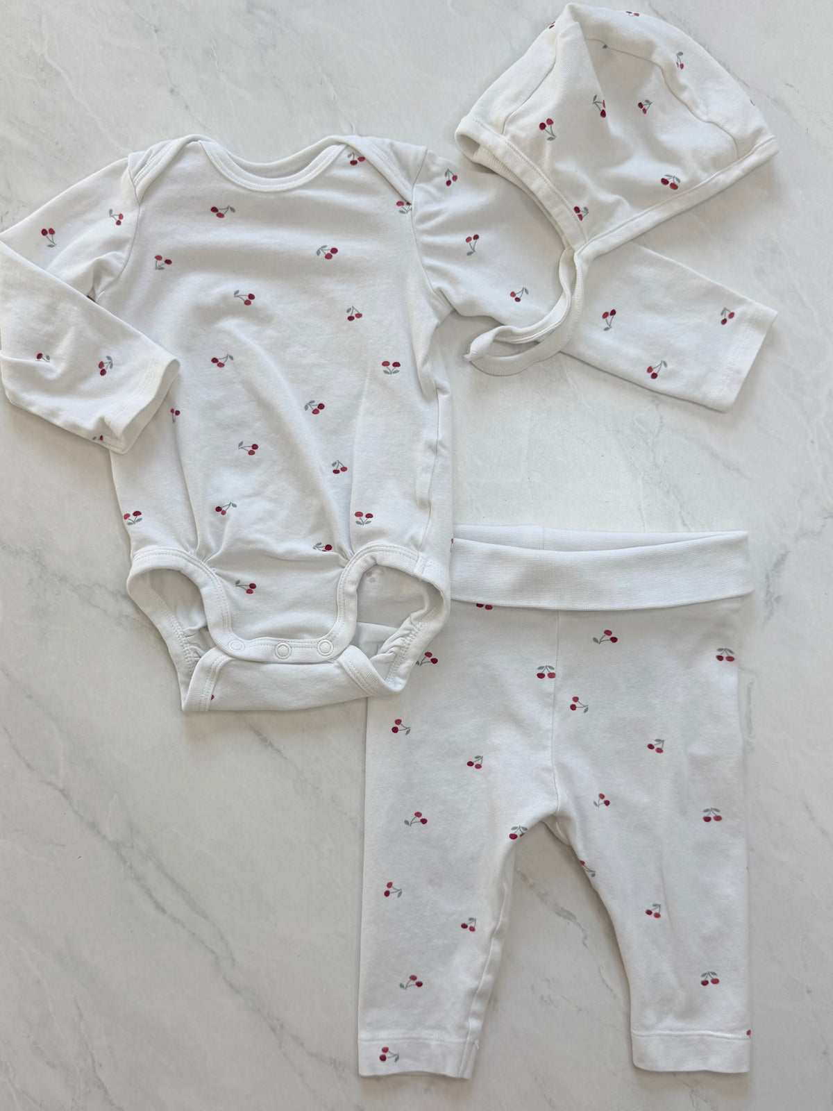 Ensemble 3 pièces - H&M - 2-4 mois