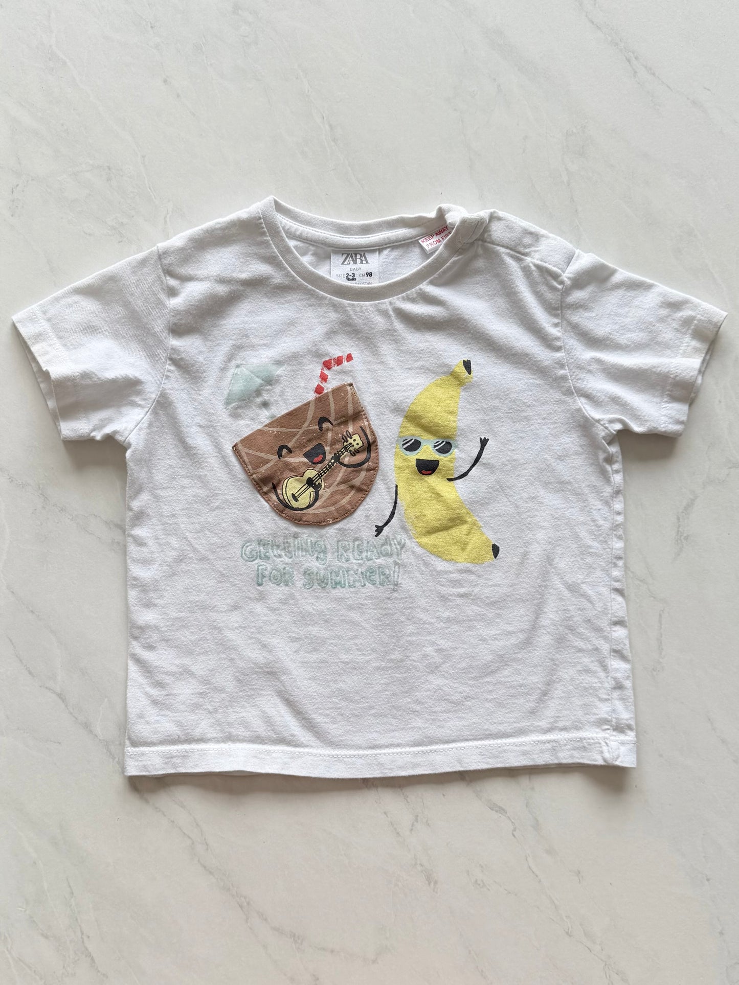 *Imparfait* T-shirt - Zara - 2-3 ans