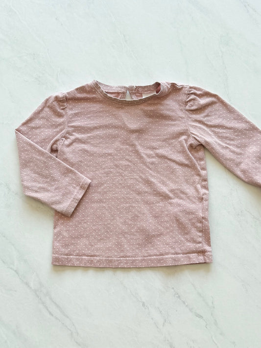 Chandail manches longues - H&M - 6-9 mois