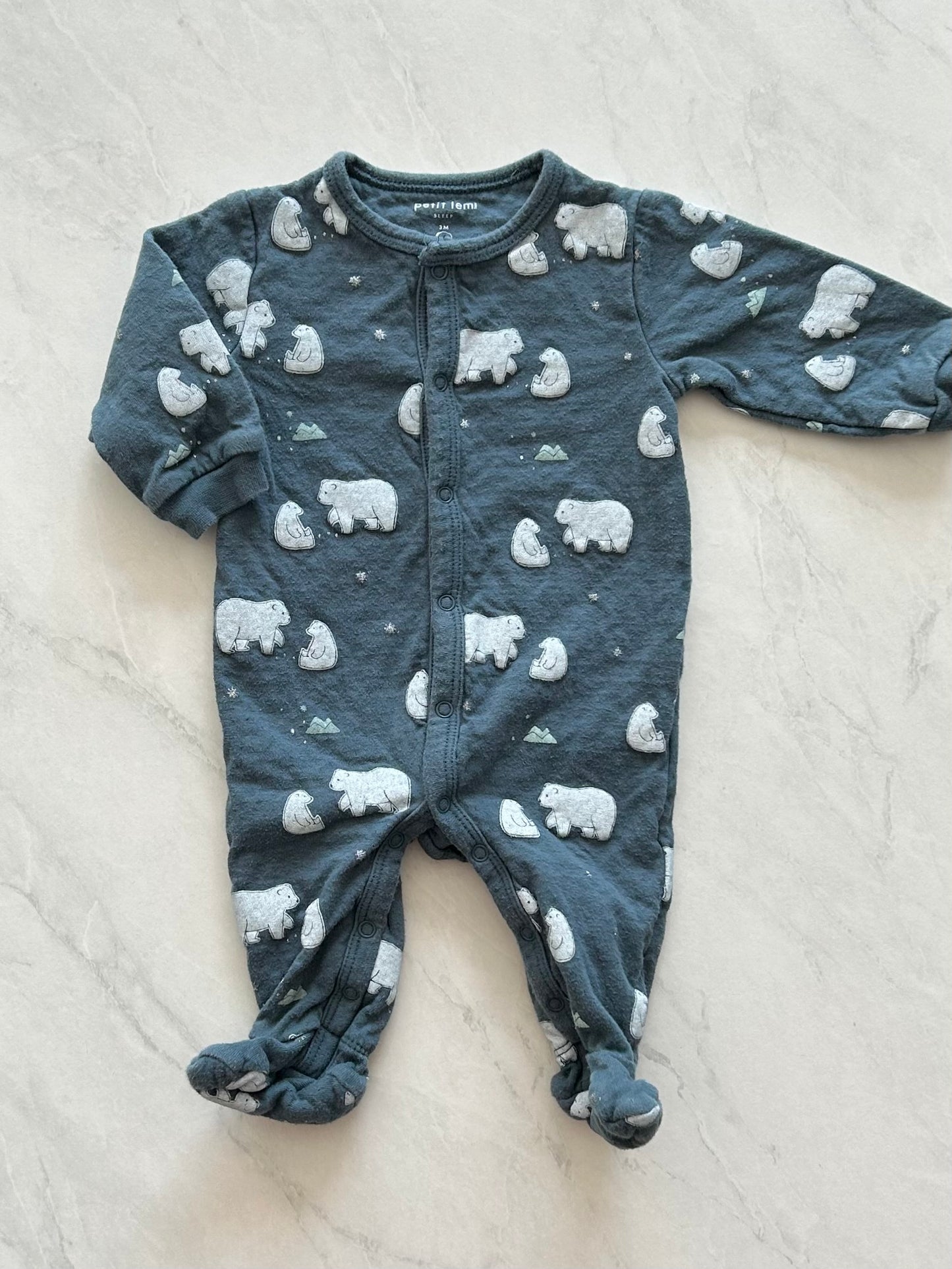 Pyjama à pattes - Petit Lem - 3 mois