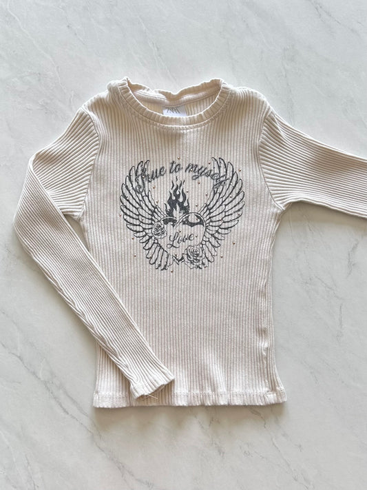 Chandail côtelé - Zara - 6-7 ans