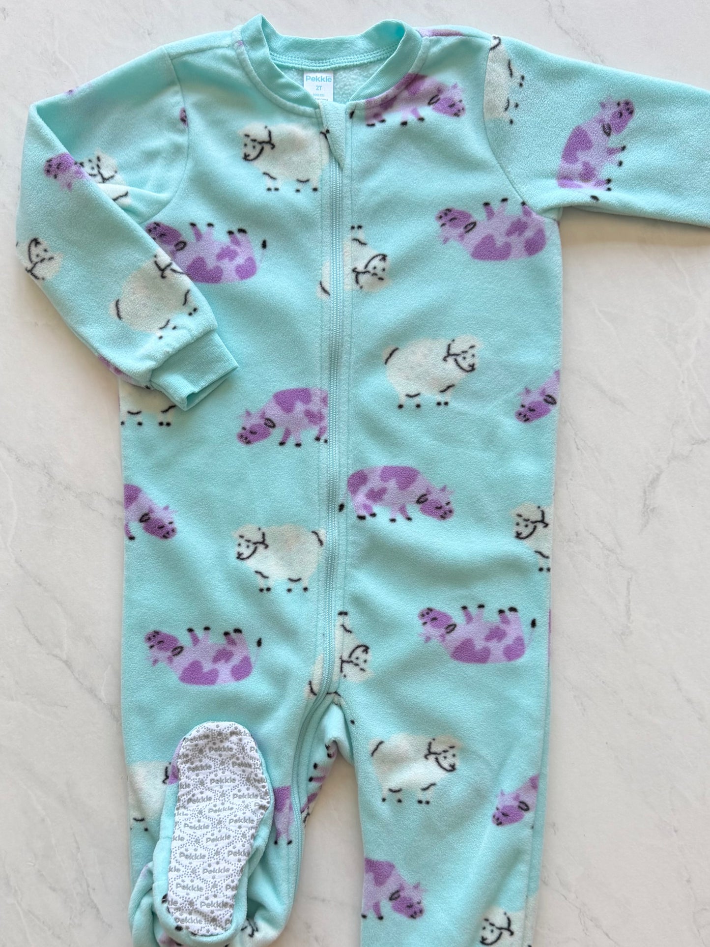 Pyjama à pattes en polar - Pekkle - 2T