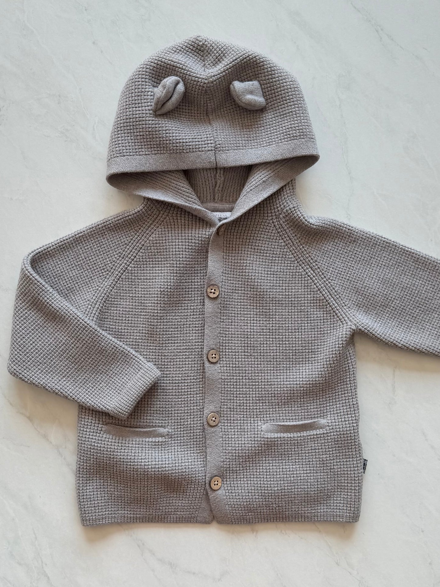 Veste en mailles - Zara - 18-24 mois (étiquette coupée)